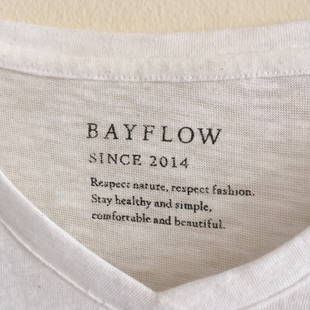 ★SOLD★Drop Shoulder V-neck T-shirt - Picture 5 of 8